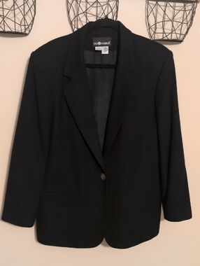 Sag Harbor Womens Vintage Wool Blazer